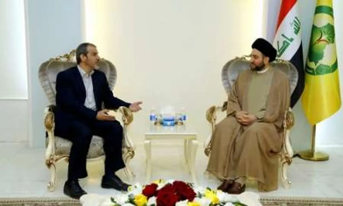 عمار الحکیم یبحث مع السفیر الإیرانی التطورات الأمنیة والسیاسیة فی المنطقة