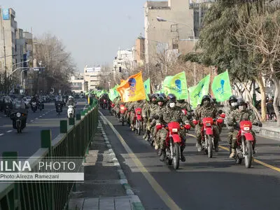 رژه موتورسواران نیروهای مسلح تحت عنوان «همایش فرمانده من» /1