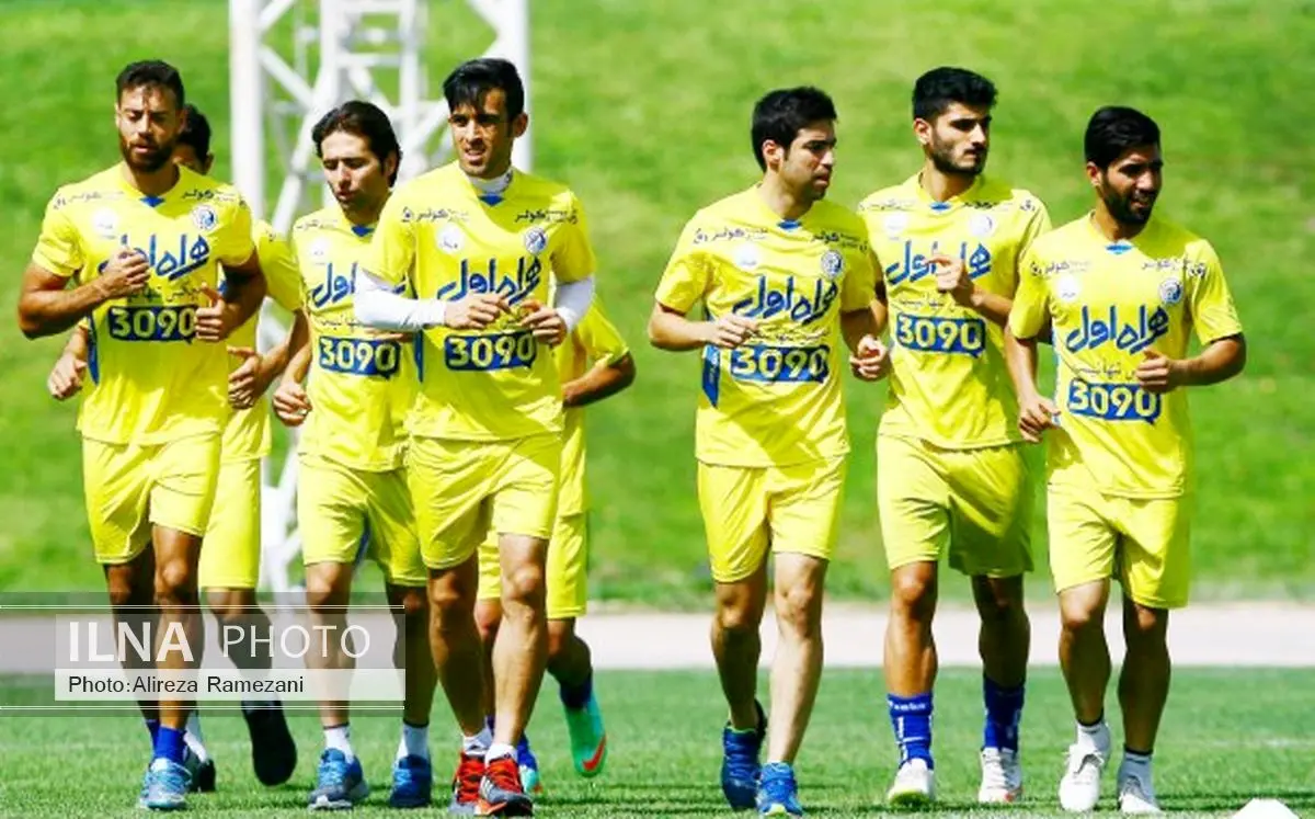 گزارش تمرین صبح امروز استقلال