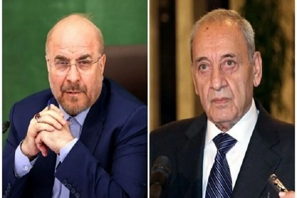 قاليباف لبرّي: سنقف في وجه إسرائيل إذا استمرّت جرائمها في لبنان