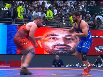 برتری قاطع حسن یزدانی در فینال ۹۷ کیلو+فیلم