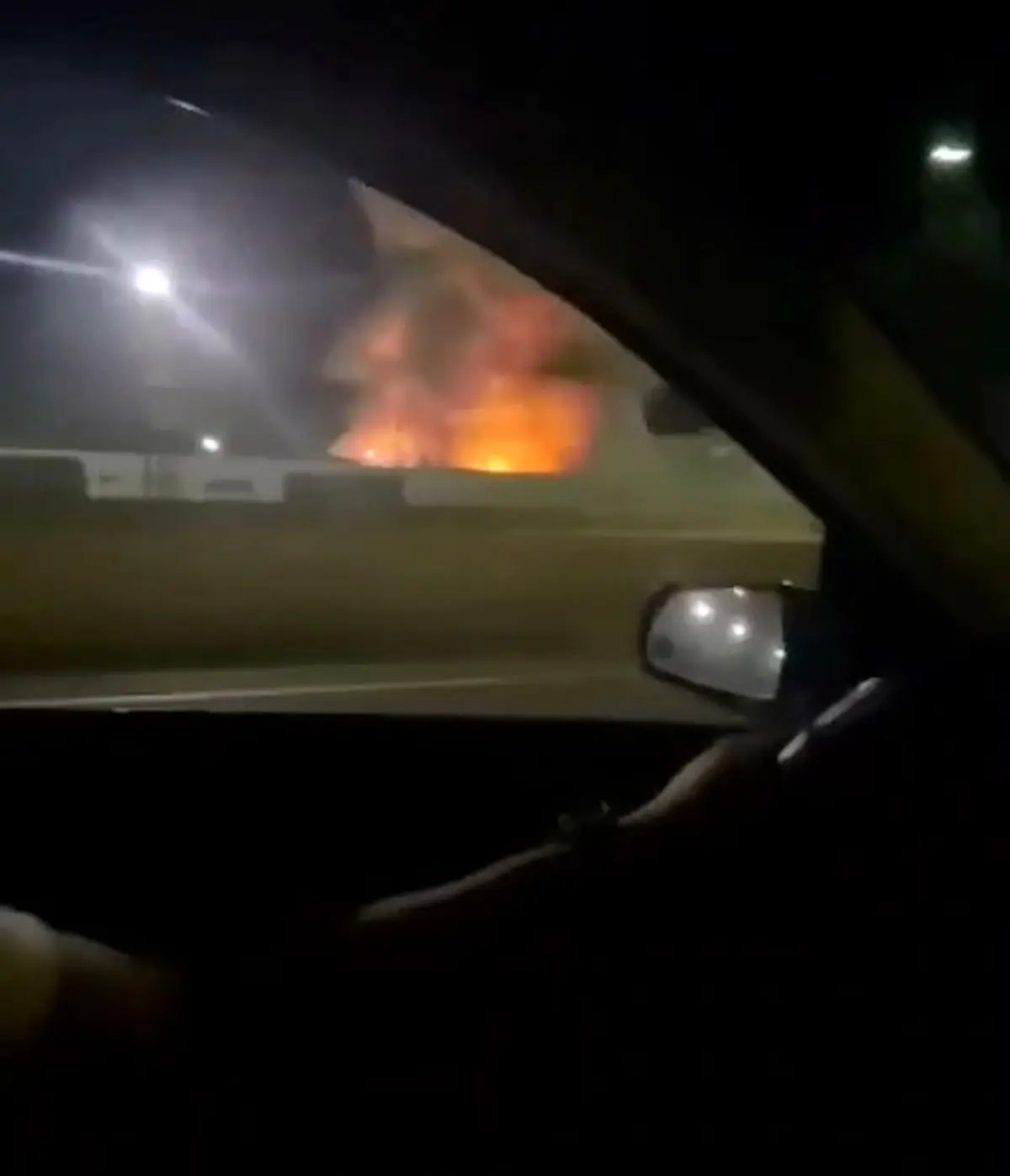 وقوع انفجارها در کاراکاس از نمای نزدیک + فیلم