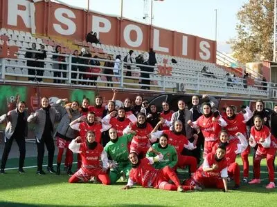 گزارش تصویری از پیروزی تیم زنان پرسپولیس مقابل کامیاران