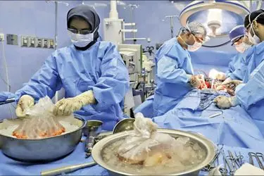 اهدای اعضای دو بیمار مرگ مغزی در بیمارستان جلیل یاسوج