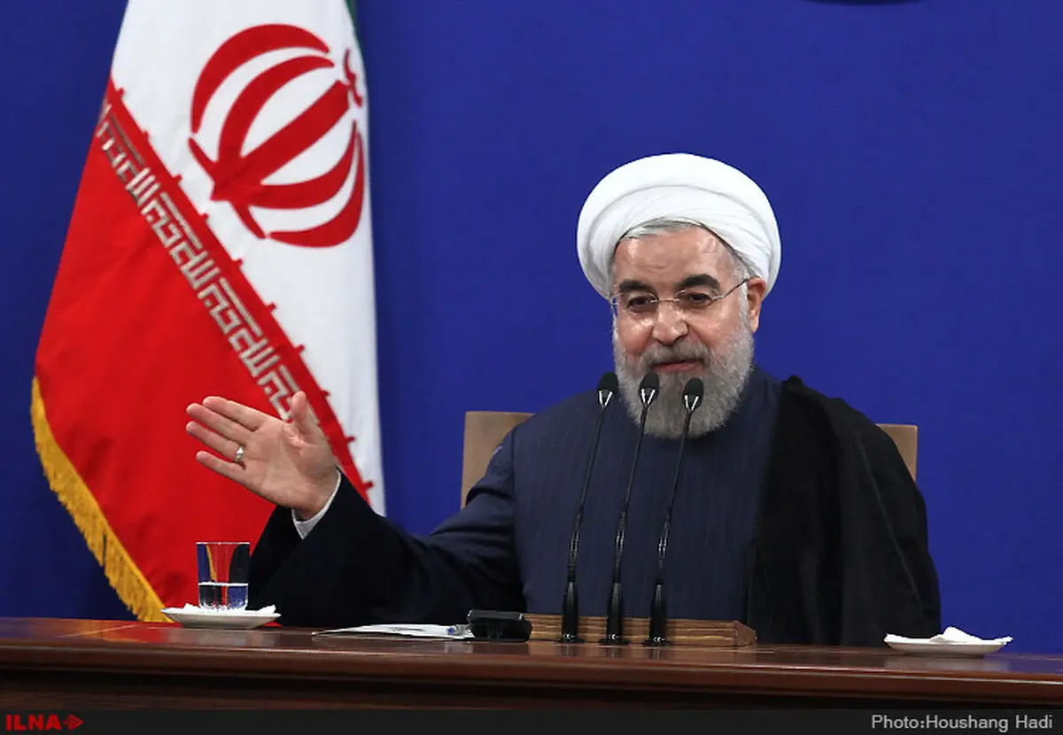 نشست خبری رییس‌جمهور آغاز شد