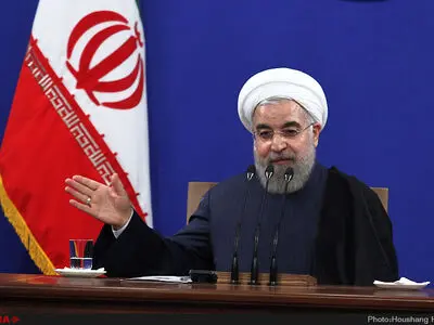 نشست خبری رییس‌جمهور آغاز شد