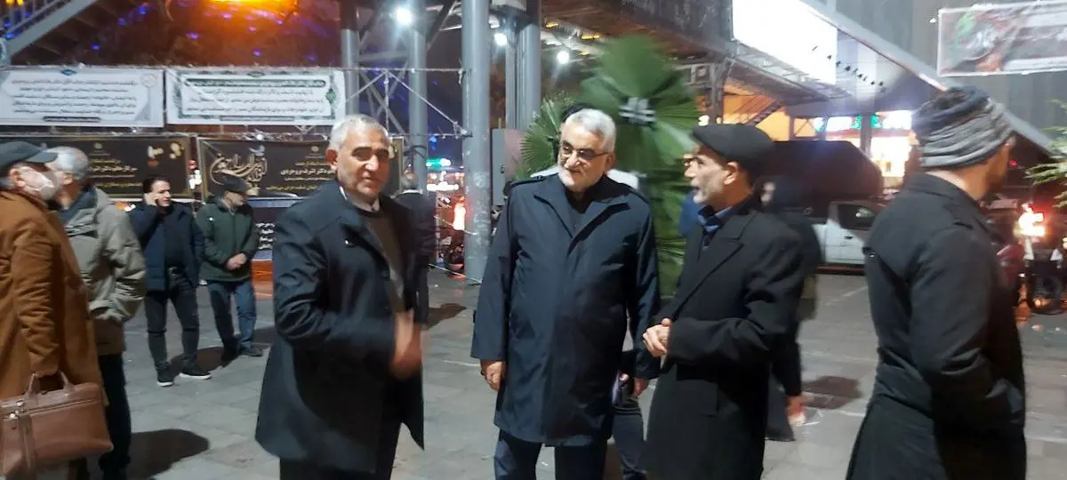 مراسم ترحیم اشرف بروجردی برگزار شد+ عکس