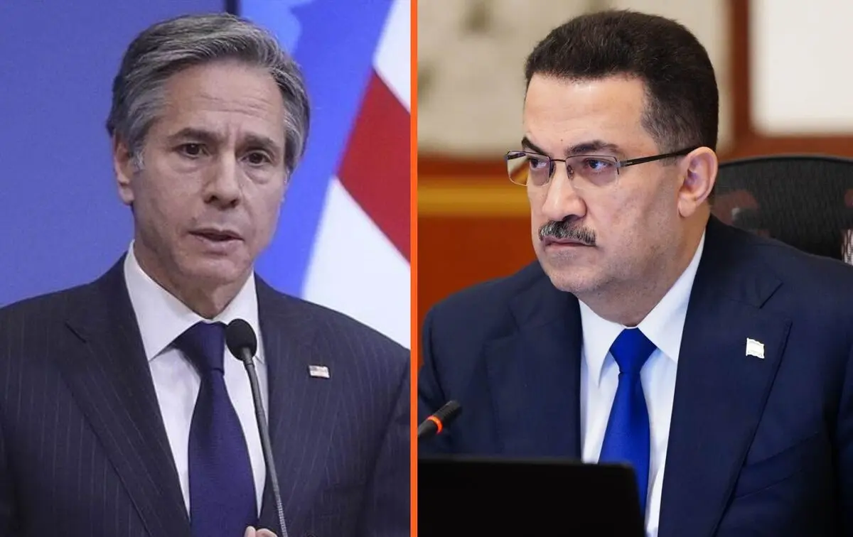 گفت‌وگوی نخست‌وزیر عراق و وزیر خارجه آمریکا