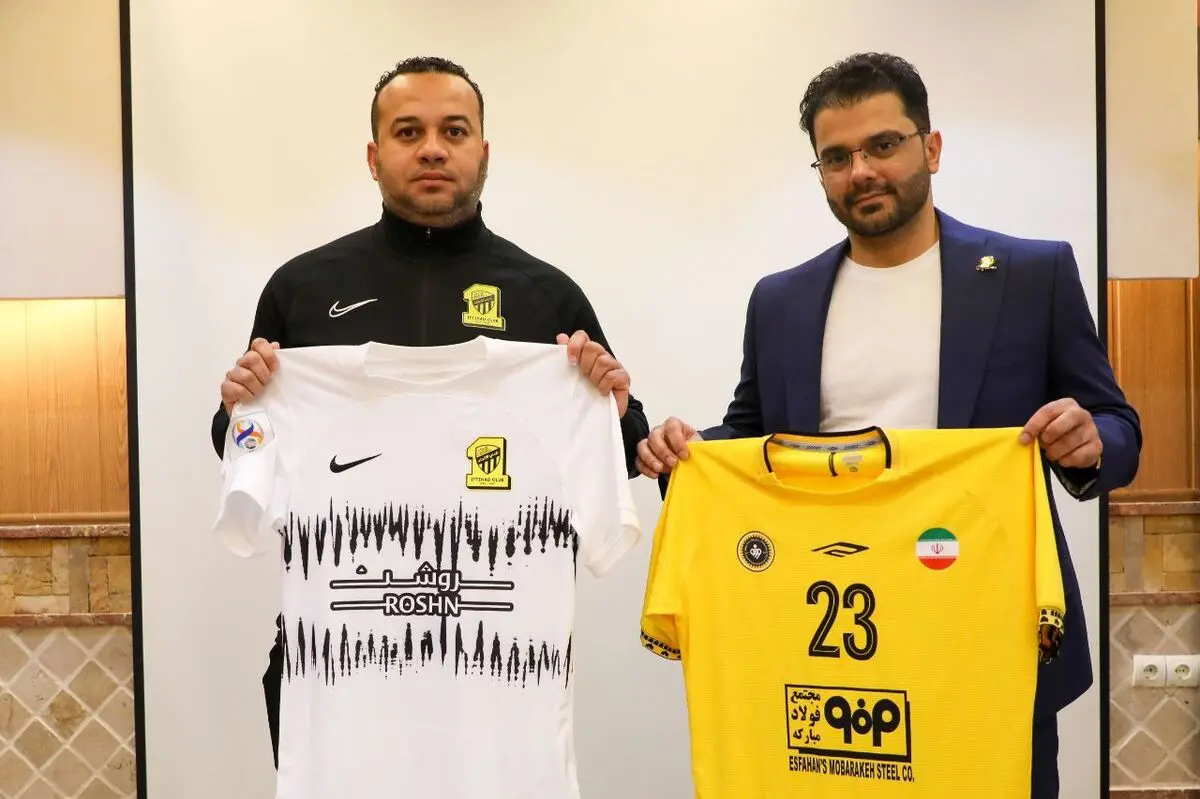  سپاهان با لباس زردرنگ مقابل الاتحاد به میدان می‌رود

