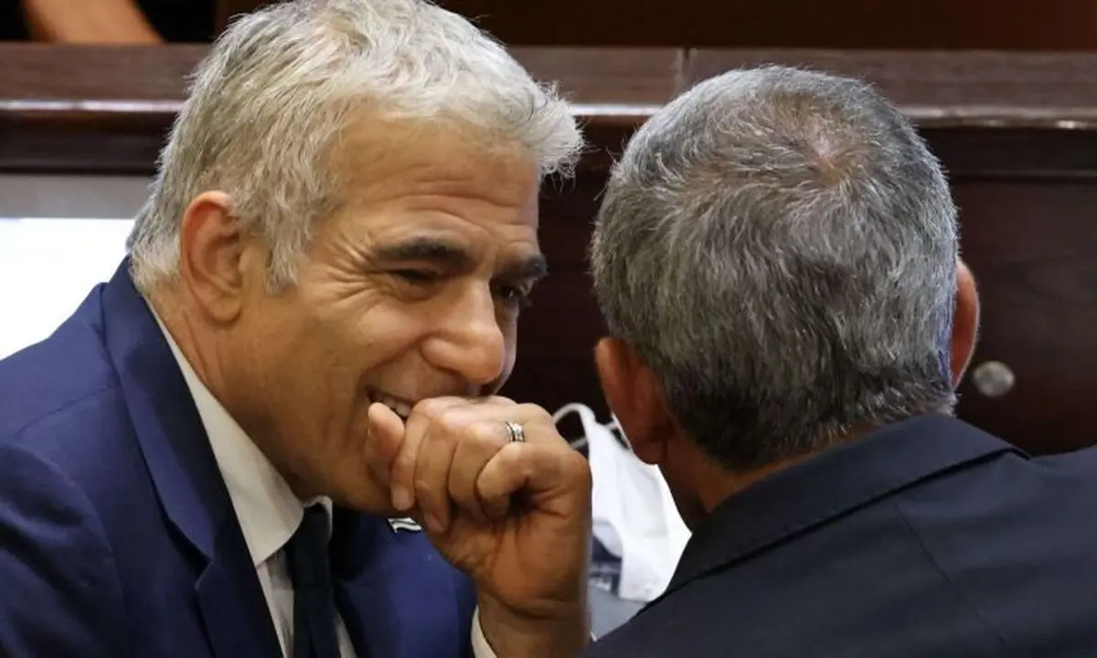 «یائیر لاپید» وارد رباط شد

