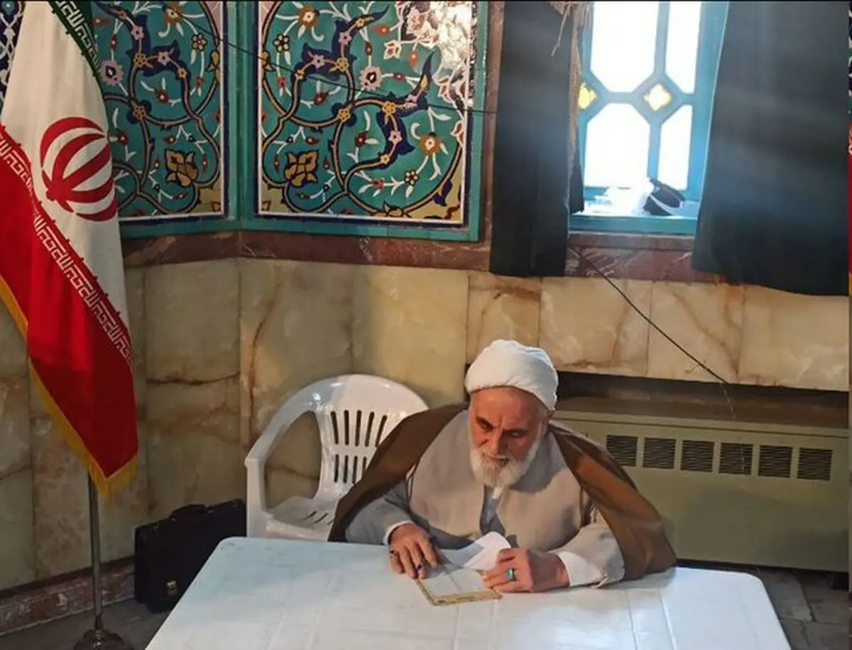 حضور حجت‌الاسلام ناطق‌نوری در حسینیه ارشاد