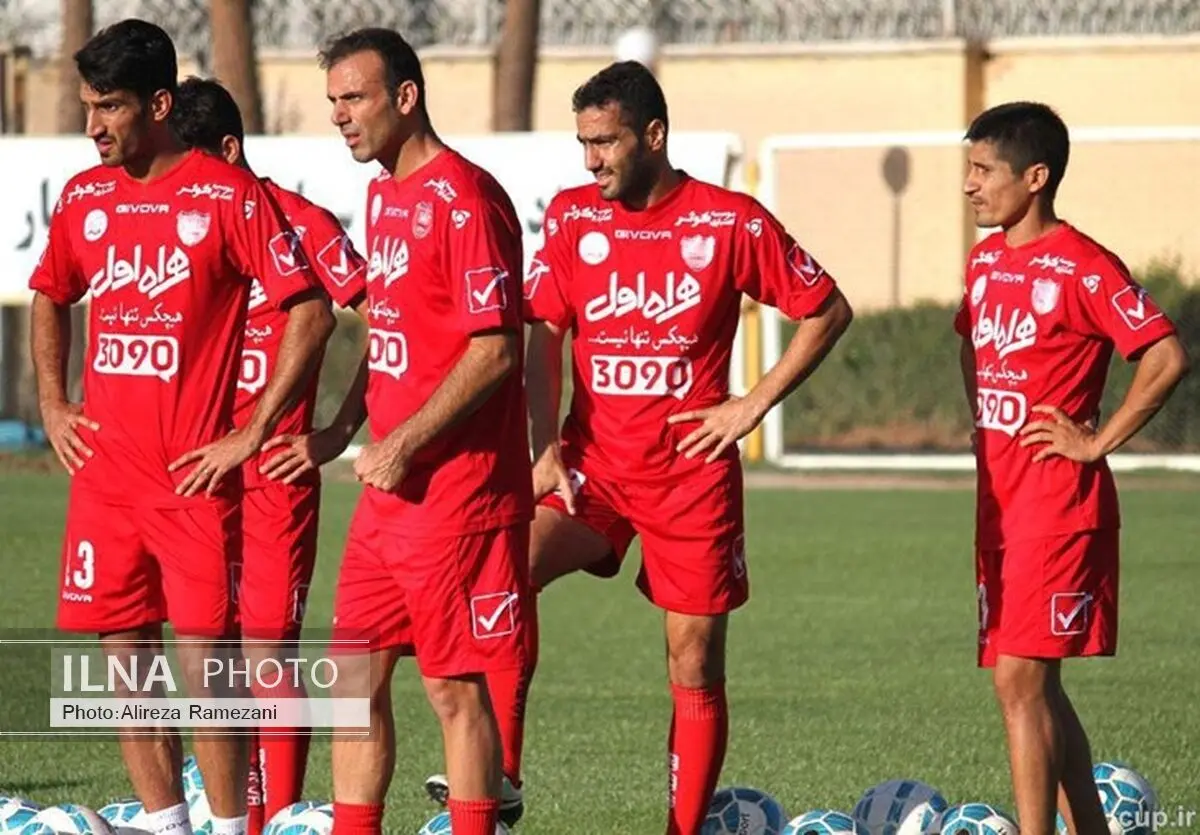 برگزاری آخرین تمرین پرسپولیس پیش از سفر به شیراز