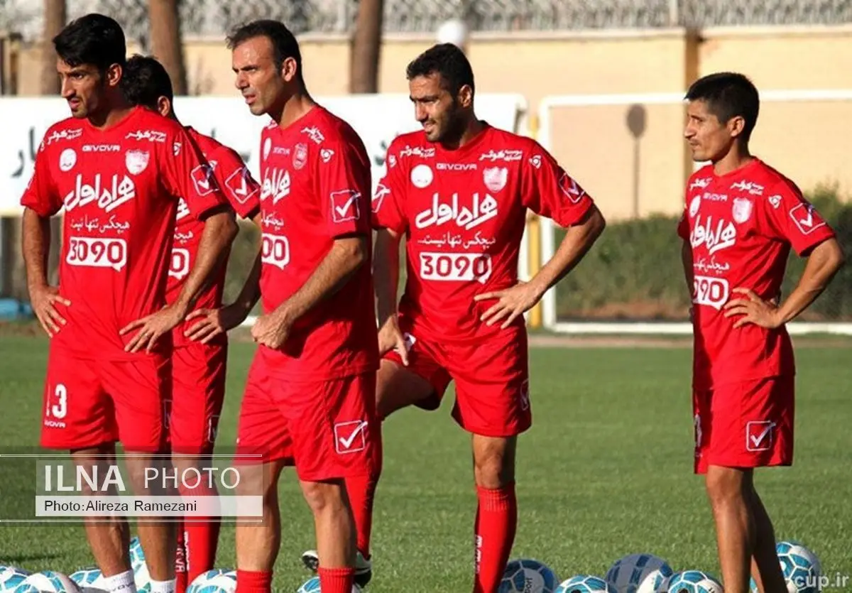 برگزاری آخرین تمرین پرسپولیس پیش از سفر به شیراز