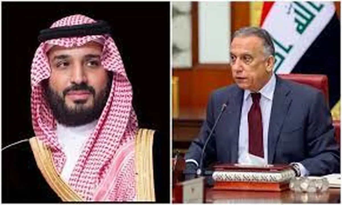 گفت‌وگوی تلفنی نخست‌وزیر عراق و ولیعهد عربستان 