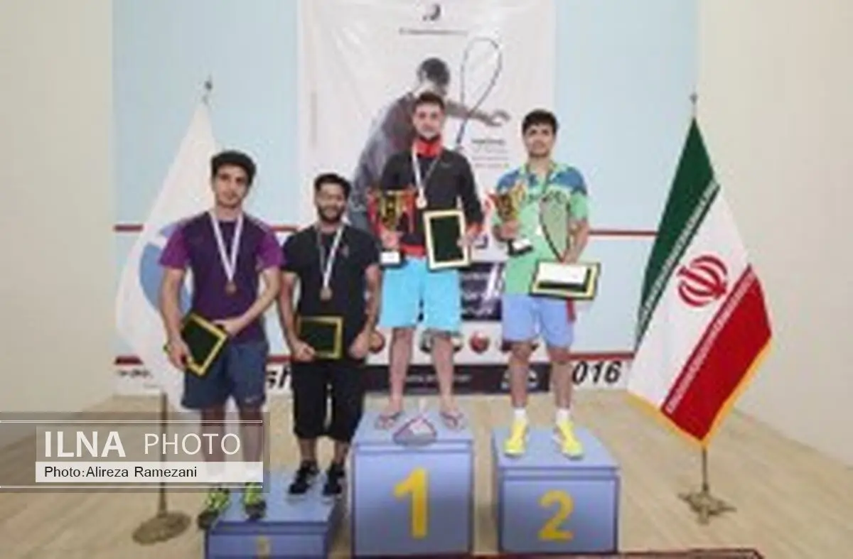 اسکواش باز فرانسه قهرمان مسابقات بین المللی اسکواش جام خلیج فارس شد