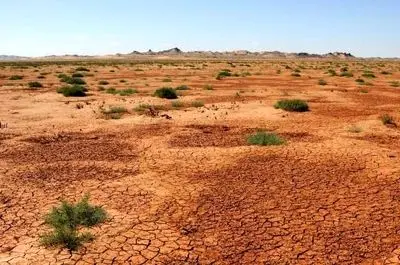 بیابان زایی در گلستان هر روز در حال پیش روی است