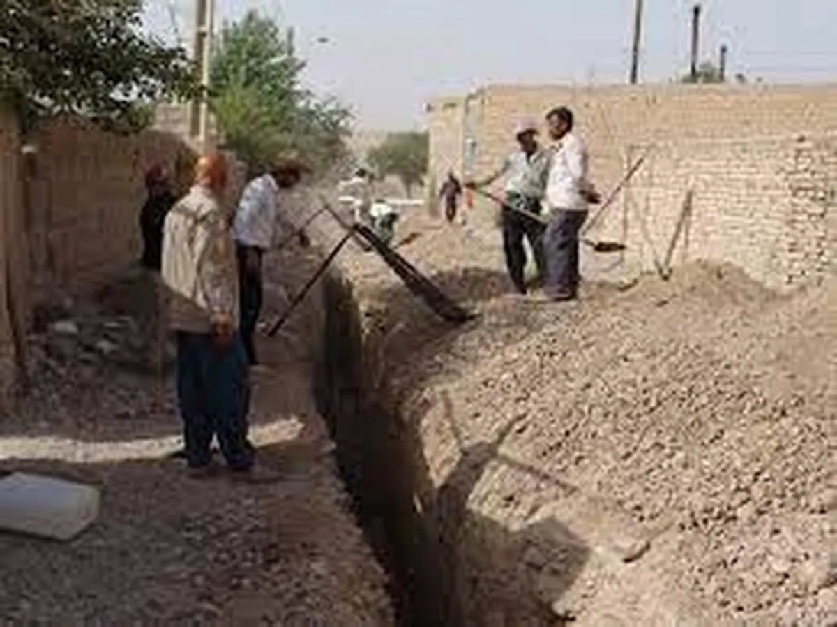 برخورداری روستای بهشت آباد شهرستان اردل از گاز طبیعی