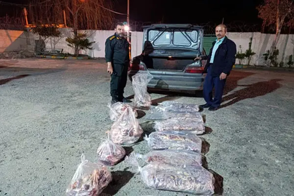 کشف و ضبط ۲۰۰ کیلوگرم گوشت فاقد هویت در شهرستان آستارا