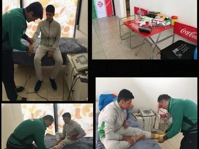 آغاز بکارمرکز پزشکی کاروان ورزشی ایران