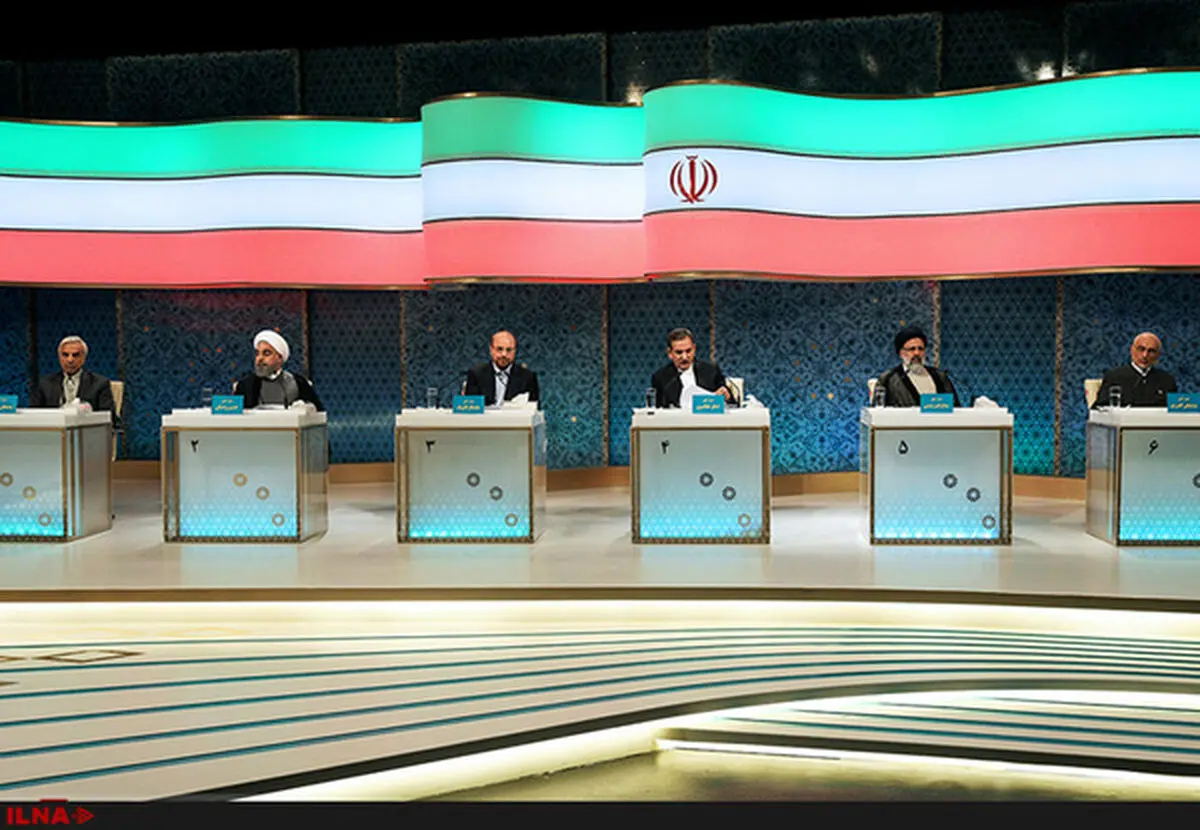 پایان اولین مرحله از دومین مناظره زنده تلویزیونی نامزدها