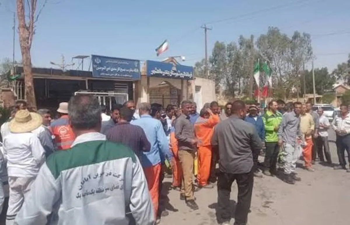 اعتراض کارگران «محور گستر نصر» در سیرجان/ ما را سر دوراهی گذاشته‌اند، یا بیکاری یا آوارگی!