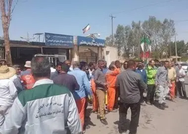 اعتراض کارگران «محور گستر نصر» در سیرجان/ ما را سر دوراهی گذاشته‌اند، یا بیکاری یا آوارگی!