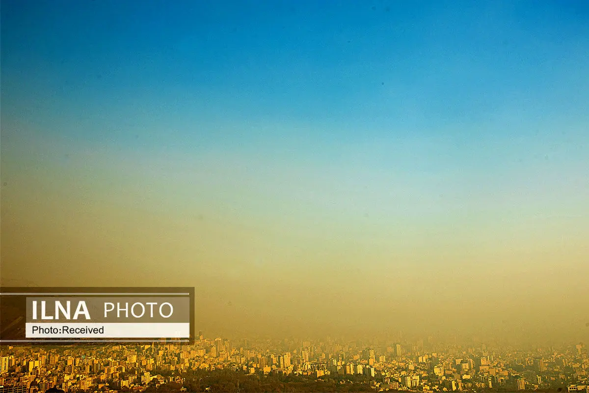 شاخص آلودگی هوای تهران به ۲۲۵ و بسیار ناسالم رسید + عکس