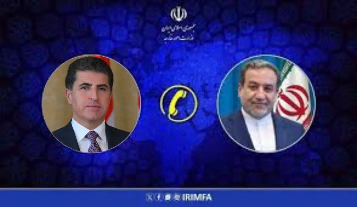 تماس تلفنی رئیس اقلیم کردستان عراق با وزیر خارجه کشورمان