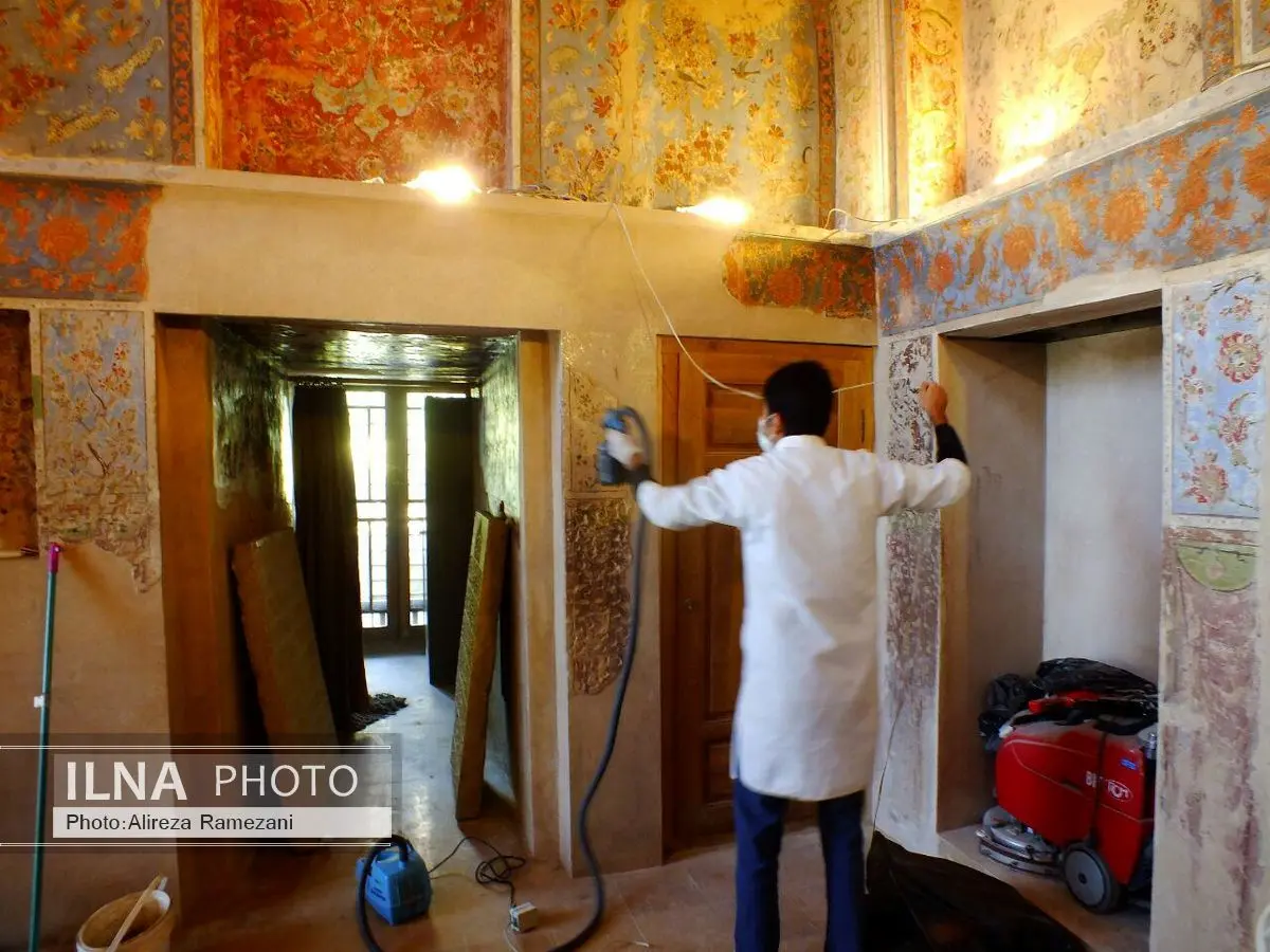 اتمام مرمت تالار شمالی مجموعه جهانی کاخ موزه چهلستون