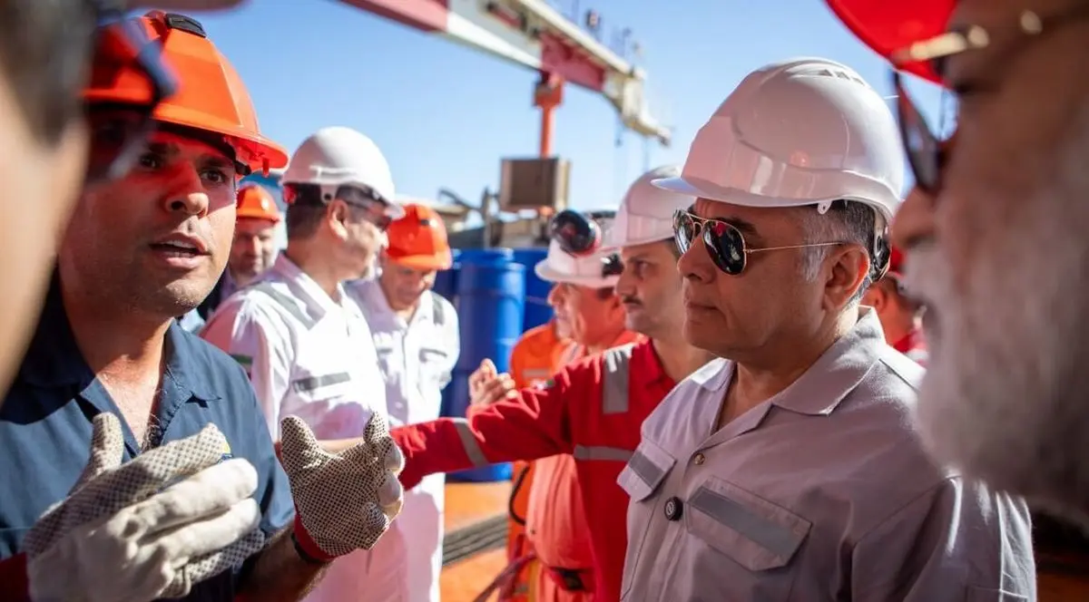 بازدید وزیر نفت از تأسیسات پتروپالایش کنگان