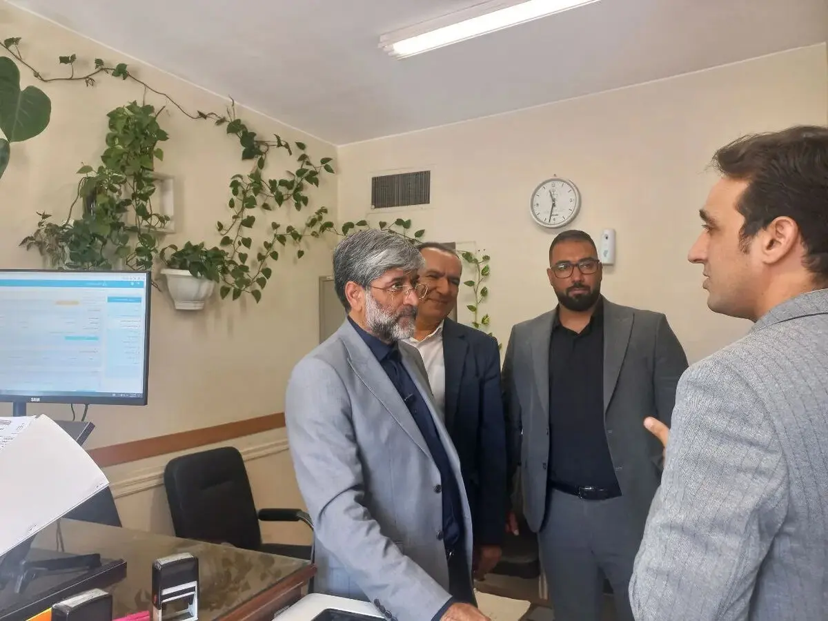رئیس کل دادگستری تهران از دادگستری شهرستان ورامین بازدید کرد 