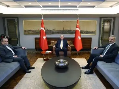 دیدار عراقچی با اردوغان