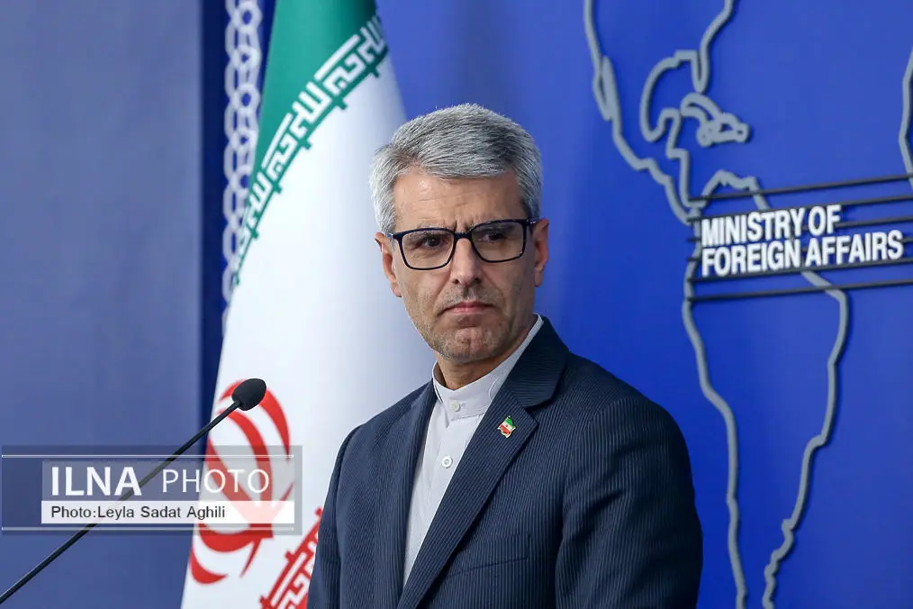 بقائي: إيران وجمهورية أذربيجان عازمتان على استخدام جميع الإمكانيات لتعزيز العلاقات