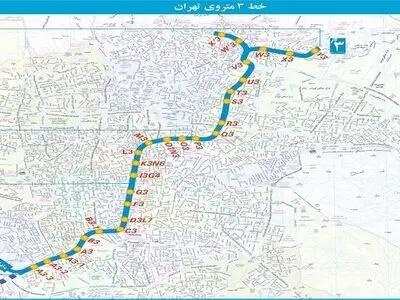 تکمیل نواقص ۳ ایستگاه خط ۳ مترو با تامین پله‌برقی 