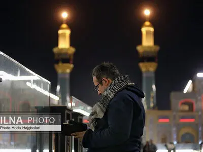 برپایی سفره افطاری و احیای لیالی قدر در نجف 