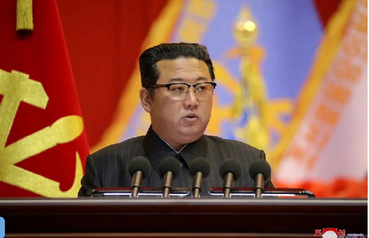 North Korea's Kim talks food not nukes for 2022