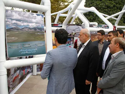وزیر نیرو: نمایشگاه دستاوردهای دولت برای بیان هنری تاثیرگذار است