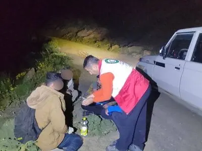 نجات جان دو جوان طبیعت‌گرد در ارتفاعات «تاله‌جار» اشنویه