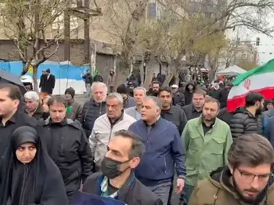 حضور وزیر نفت در راهپیمایی روز قدس