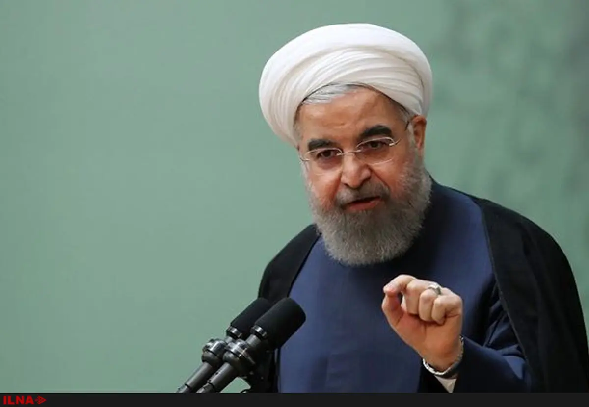 روحانی پاسخ توییت ترامپ را داد + تصویر