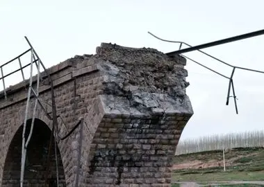پل راه آهن امین آباد زنجان تا ۱۵ روز آینده ترمیم می شود
