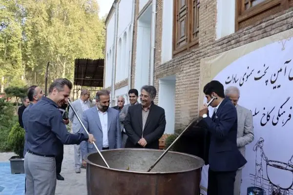 لوح ثبتی آیین پخت سمنوی سادات البرز رونمایی شد