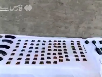 کشف آرپی‌جی، نارنجک و دوشکا از تروریست‌ها + فیلم