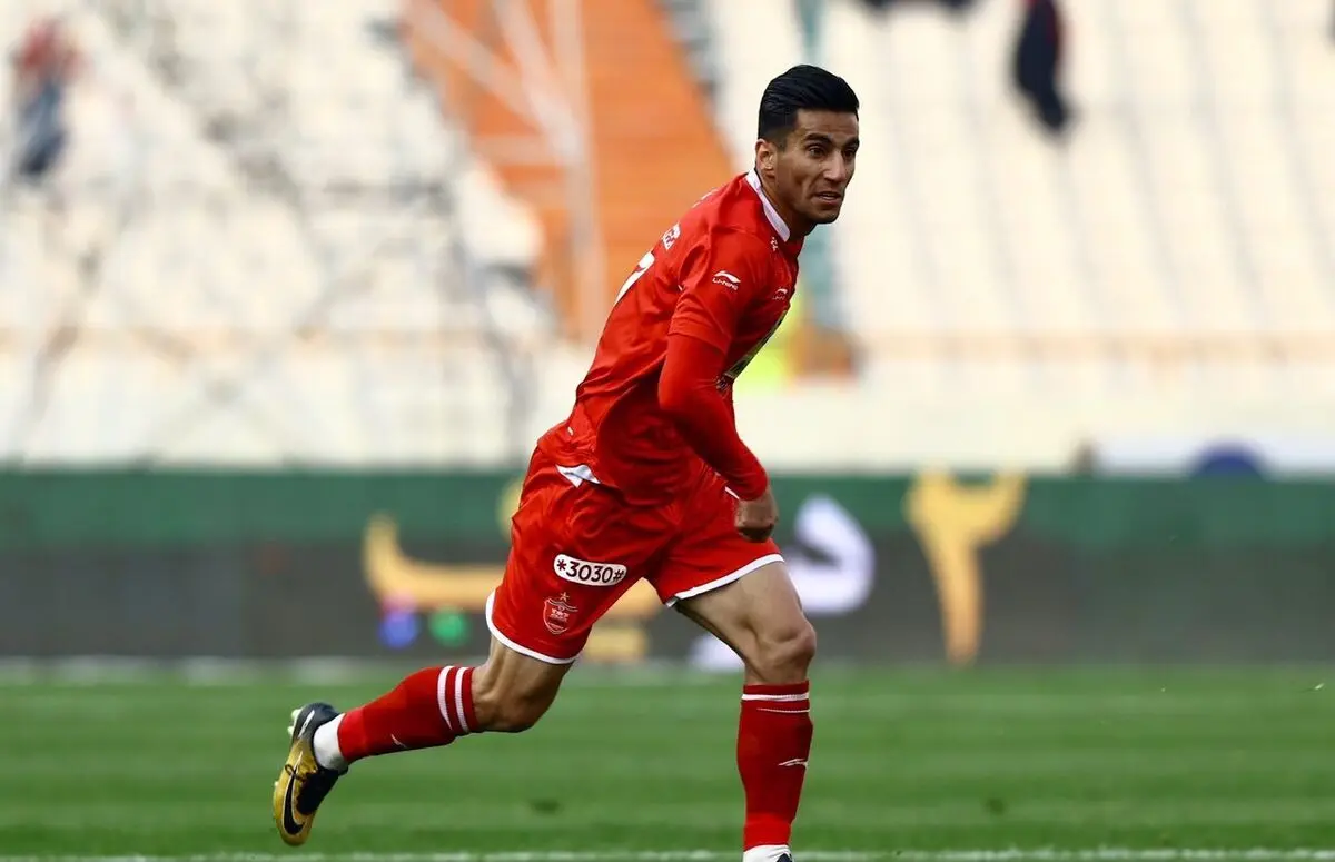 حسرت بزرگ برای پرسپولیس روی حرکت شیری - علیپور (عکس)
