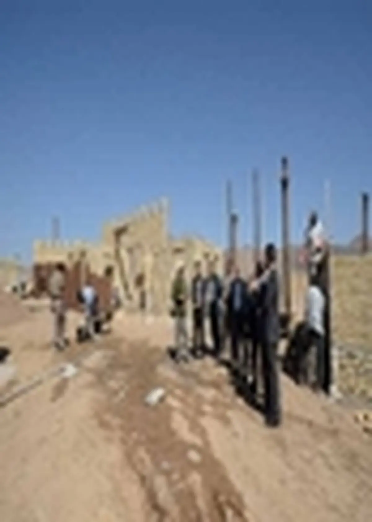 بازدید مسئولان استان از صحنه بازسازی واقعه غدیر در زنجان