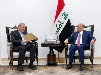 ابلاغ پیام مکتوب وزیر امور خارجه کشورمان به وزیر خارجه عراق