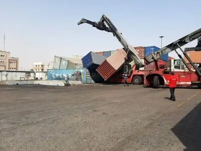 مرگ و مصدومیت دوکارگر بندر شهید رجایی