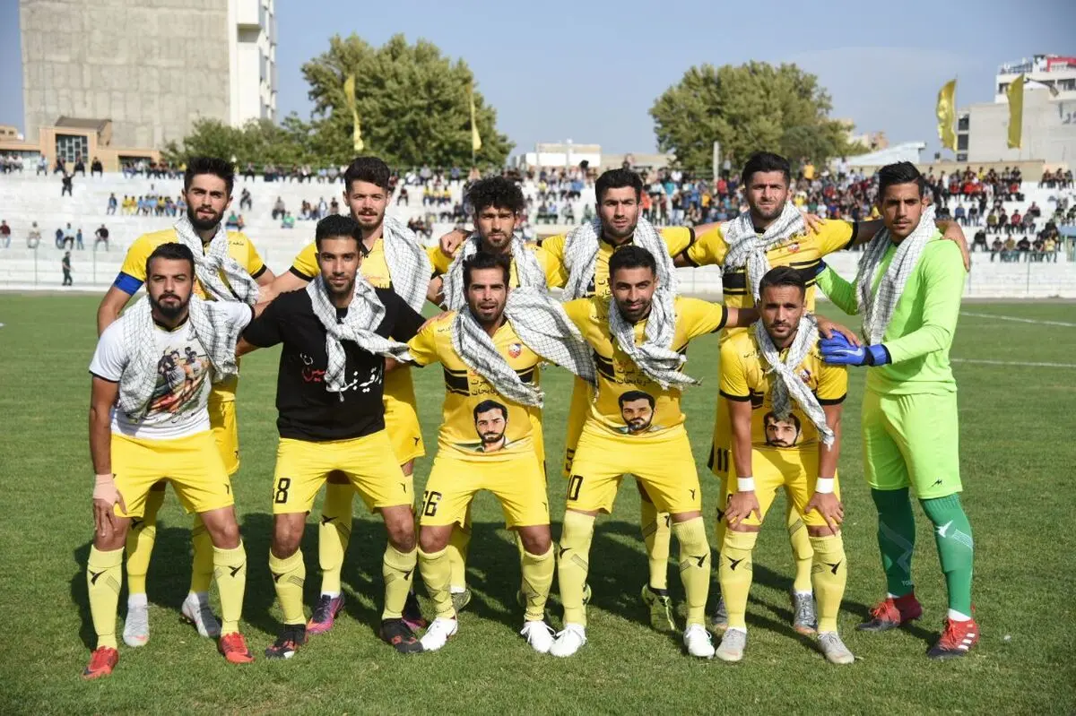 90 ارومیه با حضور رئیس فدراسیون فوتبال بازی را برد