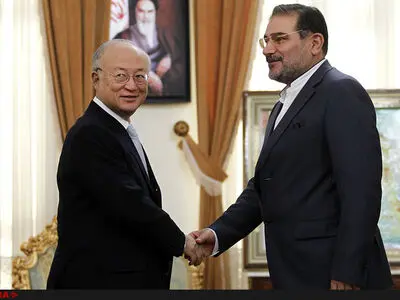 آمانو با شمخانی دیدار کرد