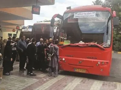 اعزام ۱۰۰ دستگاه اتوبوس و توزیع یک‌میلیون بطری آب‌معدنی برای زائران اربعین حسینی